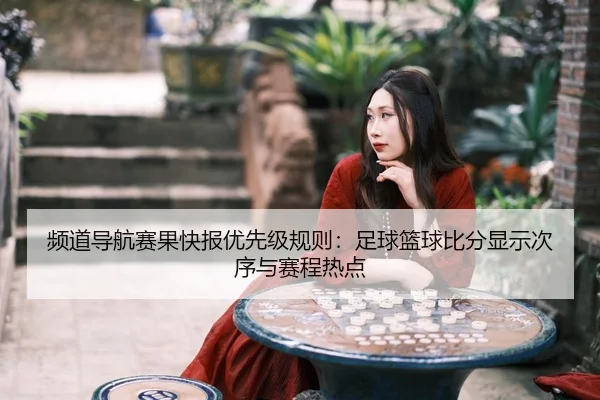 频道导航赛果快报优先级规则：足球篮球比分显示次序与赛程热点